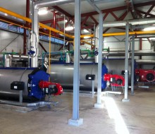 Sistema de calefacción por tubos radiantes a baja temperatura para grandes espacios, naves y angares.Gastechnik Instalaciones gas Industrial Barcelona
