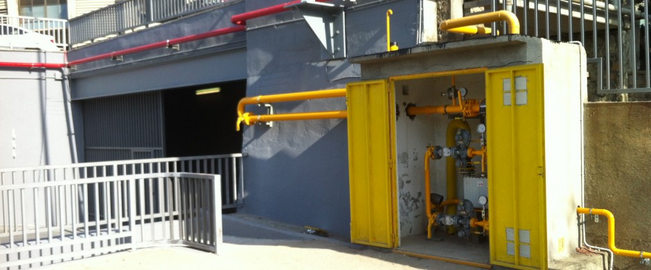 ERM y Linea Distribución FCB. Instalaciones Industriales de Gas Barcelona Gastechnik